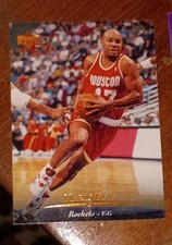 Upper Deck 1995-96 NBA Basketball Mario Elie #5 Houston Rockets Card