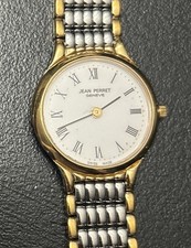 Vintage VTG Jean Perret Geneve Quartz Watch T...