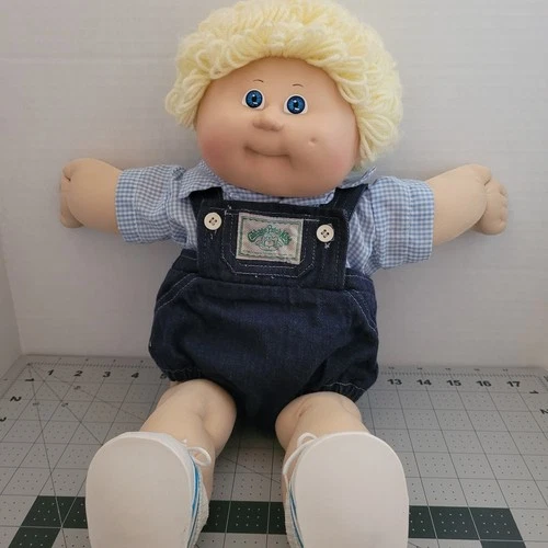 New ListingVintage Cabbage Patch Kids 1978,1982  Blonde Hair Blue Eyes Dimple READ