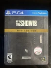 MLB The Show 18 PS4 Sony MVP Edition Multiplayer Baseball Game 2018 E Rated
