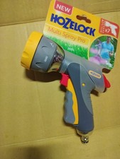 Hozelock 2694 Multi Spray Pro Hose Watering Gun Metal 7 Sprays Brand New. 