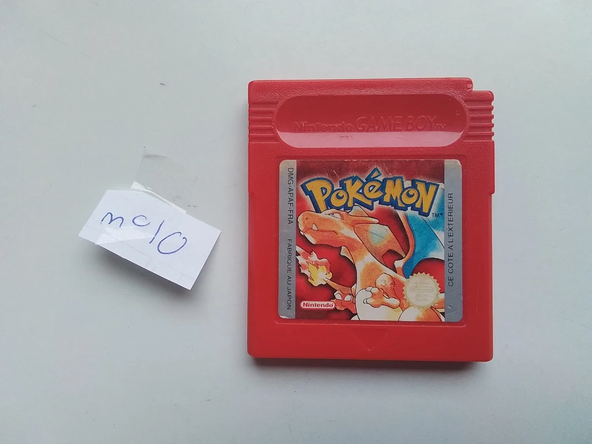 POKEMON VERSION ROUGE Game Boy FRA avec boîte DS EUR 79,00 - PicClick FR
