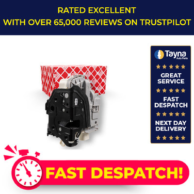 Door Lock fits AUDI Q2 GA Front Left 2016 on 8X1837015 8X1837015B Febi Quality