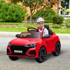 Audi RS Q8 Licensed Electric Car For Kids, 6V Kids' Electric Ride On With Remote