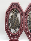 Vintage 1970's MCM HOMCO Medieval Wall Art Knights Armor Plaques Lot OF 4 — photo 2