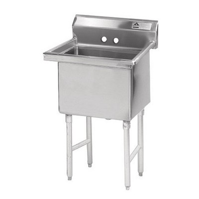 Advance Tabco 16 in x 20 in x 14 in 1 Compartment Sink w/ No