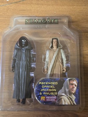 Ascended Daniel Jackson & Anubis Stargate SG1 Figure Set  2007 Diamond H62