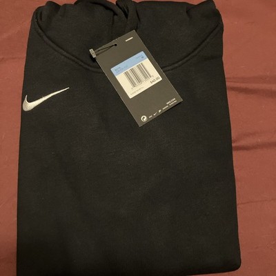 Boys Black Nike Hooded Sweatshirt Size Medium