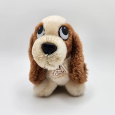 Vintage Hush Puppies Plush Basset Hound 4"