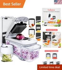 Mandoline Slicer for Kitchen - Vegetable Chopper, Onion Potato Food Veggie Fr...