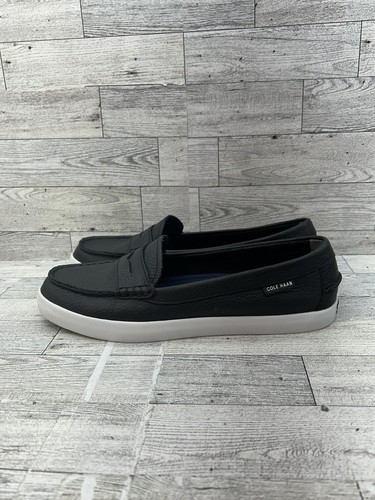 Cole Haan Shoes Womens Size 8.5B Black Leather Grand OS Loafers Penny Moccasin - Picture 4 of 13