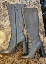 M. Gemi tall leather boots size 8