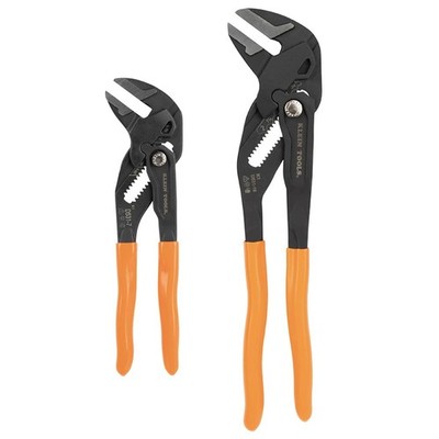 D53102KIT Adjustable Pliers 2-Piece Set (7-Inch, 10-Inch), Black