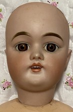 Antique 19” 168 Kestner Sweet Antique Bisque Doll On Composition Body