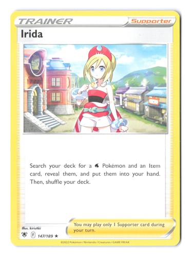 Pokemon Irida Astral Radiance 147/189 Holo NM