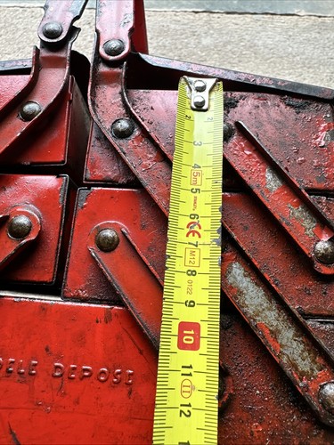 Old Box Tools Metal Facom Or Workshop Deco Garage - Picture 20 of 20