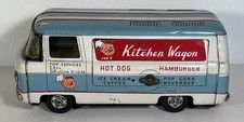 Vintage Hayashi Tin Friction Joes Kitchen Wagon Food Truck JKW Japan 