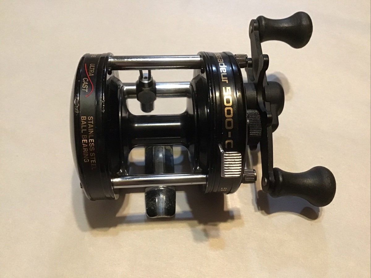 Vintage Ambassadeur Abu Garcia 5000-C High Speed Ultra Cast Reel