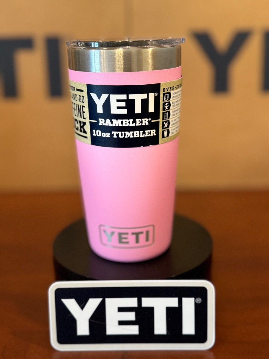 YETI RAMBLER 10 oz TUMBLER **POWER PINK** - RETIRED SIZE! RARE
