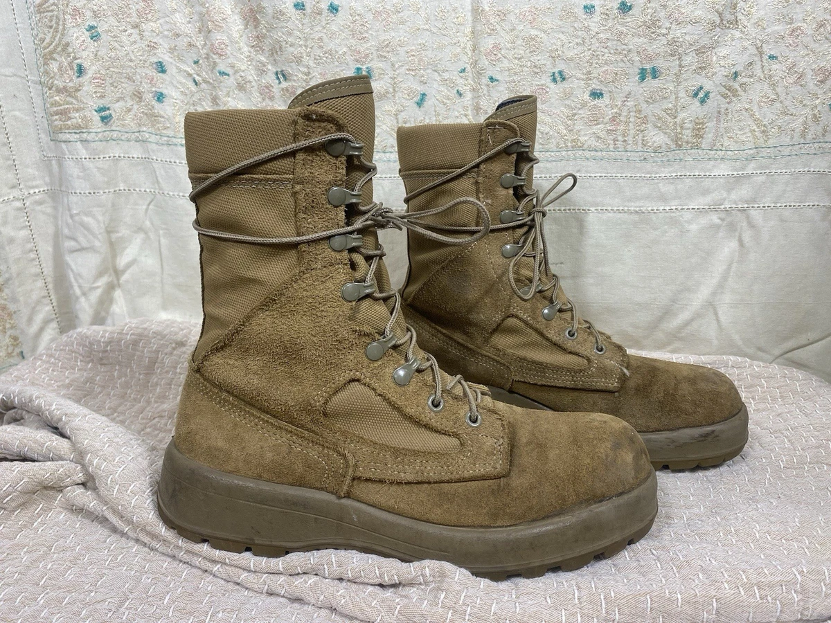 Belleville ICWT Combat Boots Mens 8.5W Tan New GoreTex Vibram Military Insulated Belleville ICWT Tan Suede Gore-Tex Military | Mercari main image 2