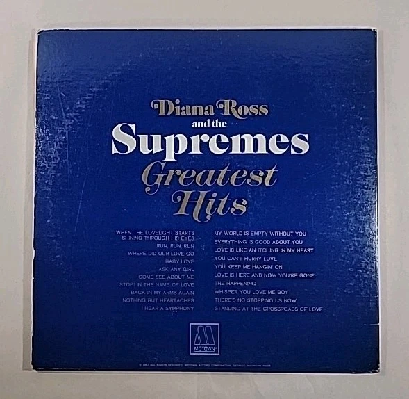 Dianna Ross And The Supremes Greatest Hits 2 LP Record Set w/ Original Insert! Foto 4 de 4