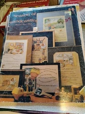 Seasons For Sandcastle Cross Stitch Sampler