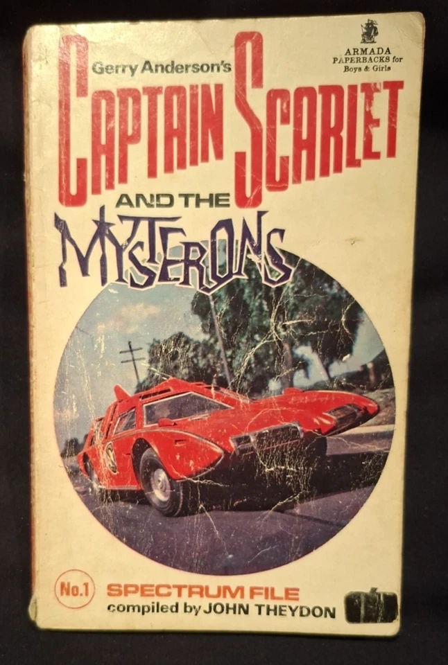 Gerry Anderson's Captain Scarlet And The Mysterions Armada Paperback 1967 - Image 2 of 4