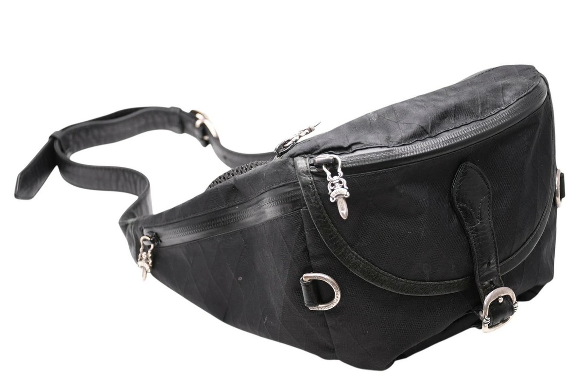 【その①】CHROME HEARTS / SNAT PACK #1 Chrome Hearts SNAT PACK #1 LRG NYLON Snat Pack Large Body Bag Blac
