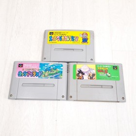 Japanese Super Famicom SFC console bundle with 6 games tested Super Mario