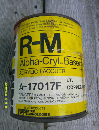 R-M ACRYLIC LACQUER LT. COPPER IRID. AUTO PAINT PINT CAN 1987 BUICK OLDS PONTIAC
