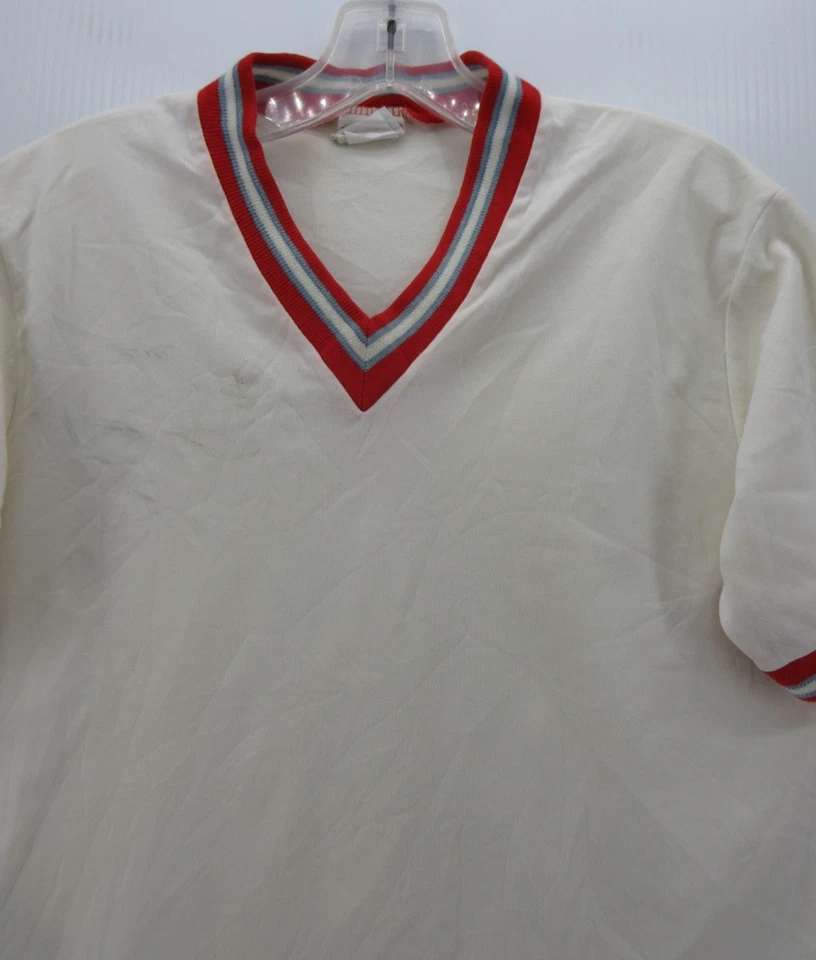 Camiseta de tenis vintage McGregor para hombres competidores medianos años 70 80 timbre EE. UU. * Foto 2 de 4