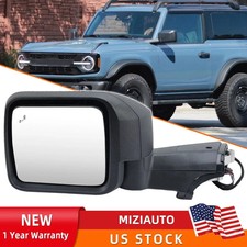 For Ford Bronco 2021-2025 Left Side Mirror W 9pin Blind Spot Temperature Sensor