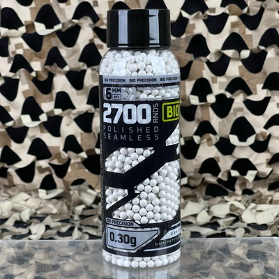 #ad NEW HK Army Hostile Bio Airsoft BB#x27;s .30g 2700ct White $20.95