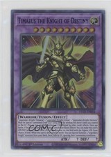 Timaeus the Knight of Destiny 1st Ed. YuGiOh Dragons Legend: Complete Series