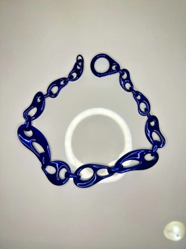 Collana catena attorcigliata Prada