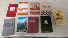 Log + Jotter Pocket Notebooks Lot of 9 NEW Field Notes Alternative USA Made EDC