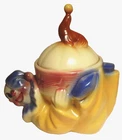 ⭐1940's THE ULTIMATE sgnd SHAWNEE POTTERY medium CIRCUS CLOWN COOKIE JAR- MINT!⭐