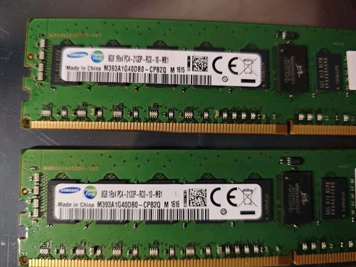 Samsung 2*8GB DDR4 2133 ECC RDIMM Server Memory - Picture 2 of 3