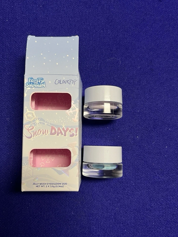 Colourpop X Frosty The Snowman Snow Days Jelly Much Gel Eyeshadow Duo NEW - Image 2 of 4