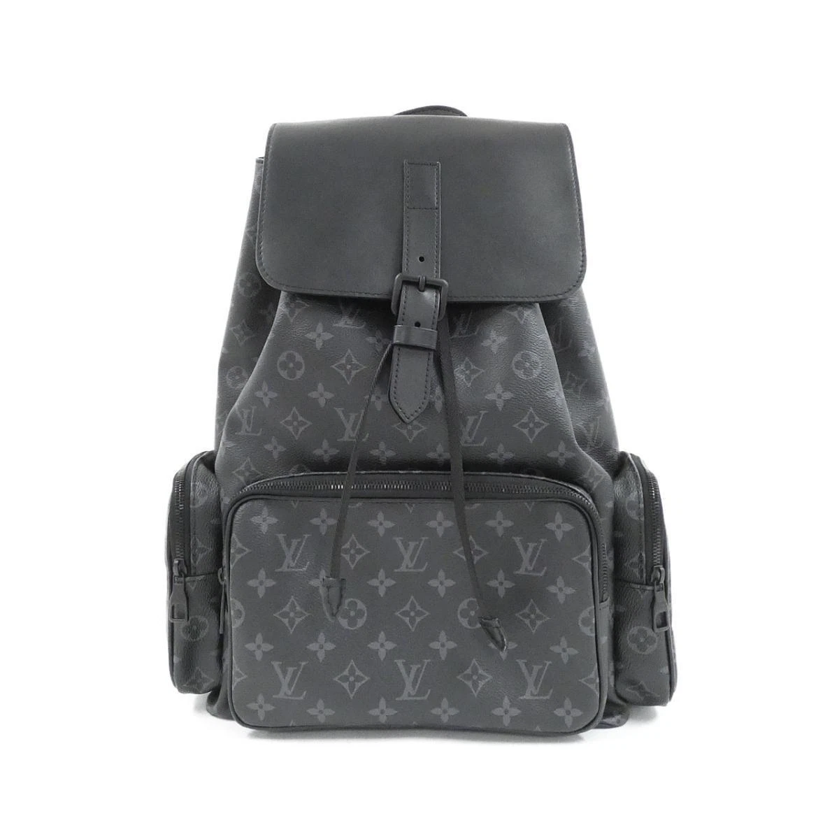 Authentic LOUIS VUITTON Monogram Eclipse Trio backpack M45538 M45 538 A00 0000