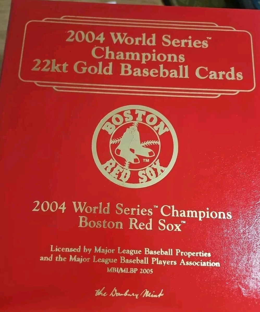 2004 MLB トレーディングカードセット Amazon.com: 2004 BOSTON RED SOX Topps World Series
