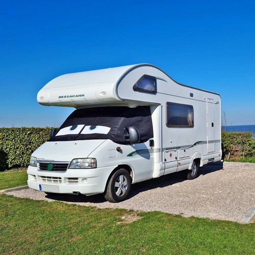 Renault Master Cubierta Parabrisas Negro 1997-2010 Privacidad Persiana Protección Escarcha - Imagen 1 de 5