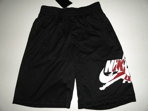NWT Nike Air Jordan Boy's Large 12-13 Years Black Shorts Activewear 677838480719 | eBay