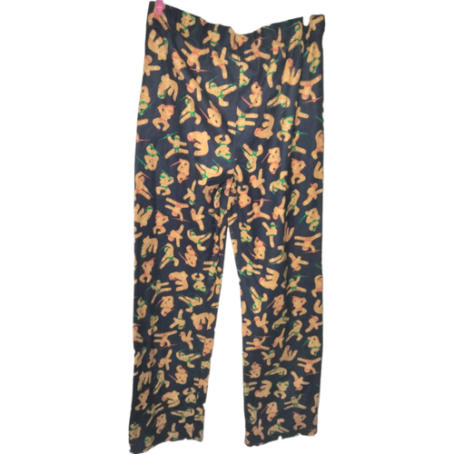 Pigiama Uomo Old Navy Lounge Pantaloni Ninja Pan di Zenzero Multicolore Taglia XL - Foto 5 di 9