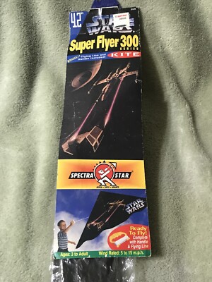 Star Wars vintage Poly Delta Wing Kite NEW 42 inch 1994 SUPER FLYER 300