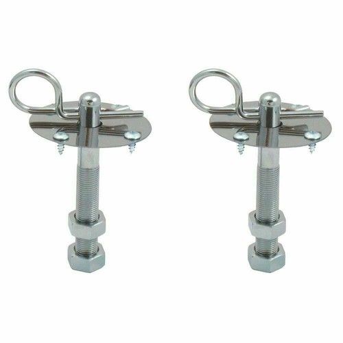 Chrome Hood Pin Kit Spectre Performance 42563 Brand New in Package - Picture 4 of 4