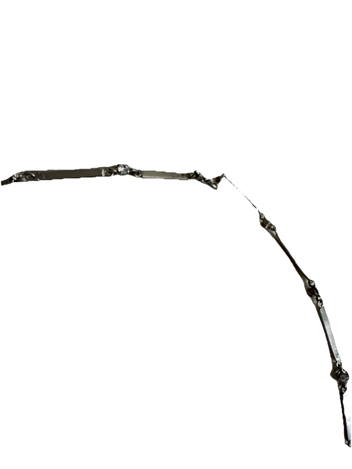 Sujetador guerrero de metal plateado vintage Lagerfeld pasarela disfraz de Tiziani Foto 3 de 4