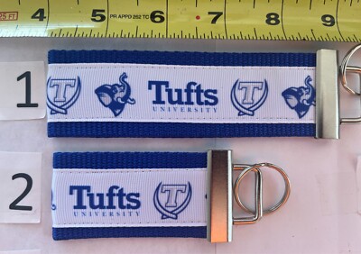 Tufts University Keychain College Fob Gift 4 Him Her Mom Dad BFF Graduate alumni