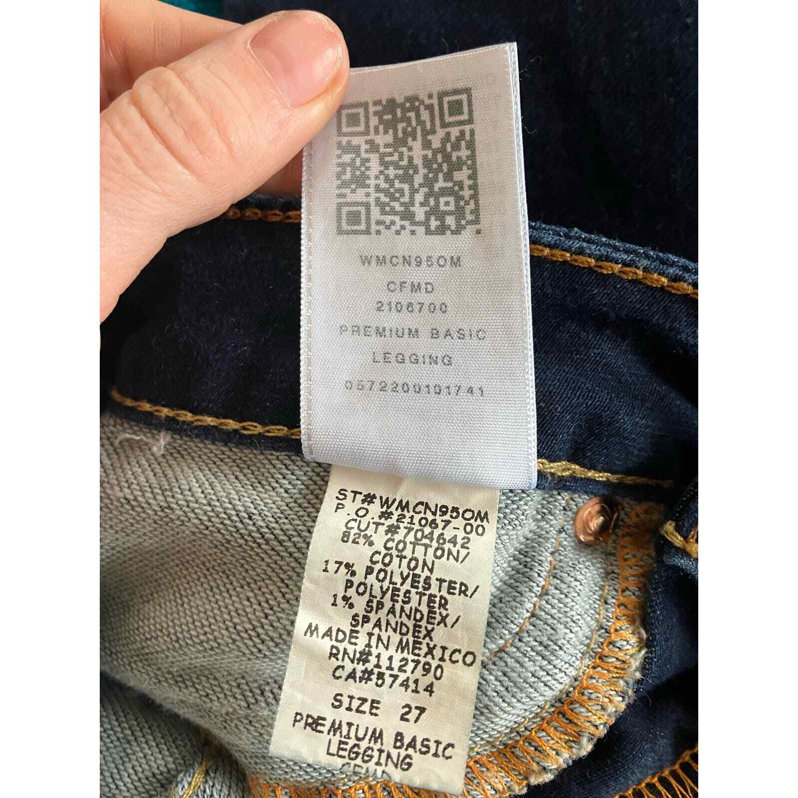 True Religion Premium Basic Stretch Legging Jeggi… - image 5