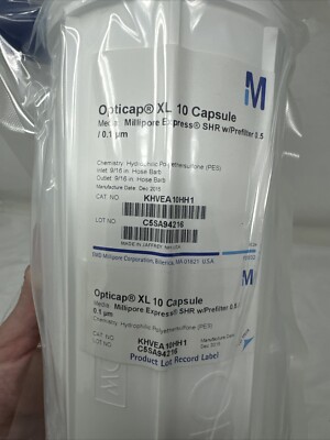 MILLIPORE Opticap 0.5/ 0.1 UM MILLAPORE EXPRESS  XL 10 Capsule Filter KHVEA10HH1